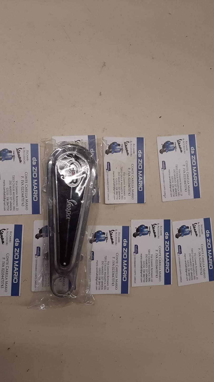 Coprimolleggio cromato coperchio mozzo vintage " GREAT BRITAIN VESPA " per VESPA 125 150 160 180 200