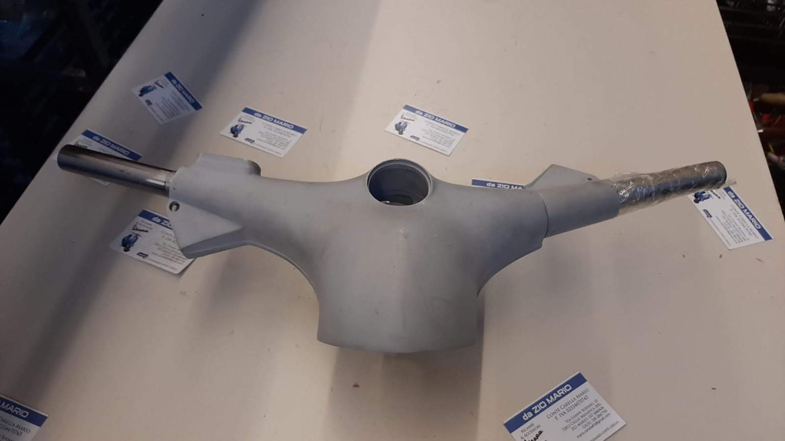 Manubrio completo per VESPA 50 90 N L R faro tondo V5A1T dal 1963 rotondo V5A1T 4 marce