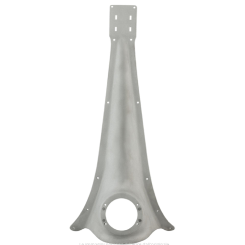 Nasello calandra copristerzo porta clacson VESPA 125 V1 V15 V30 V33 150 VL ACMA in alluminio