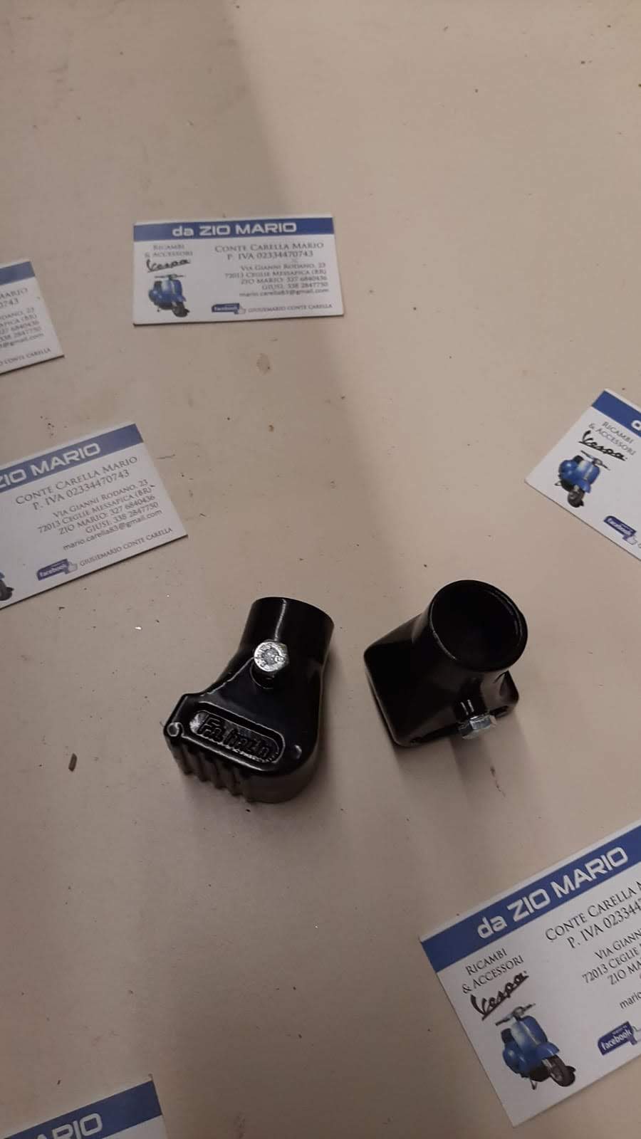 Scarpette cavalletto in allumino cromate nere SUPER SPRINT