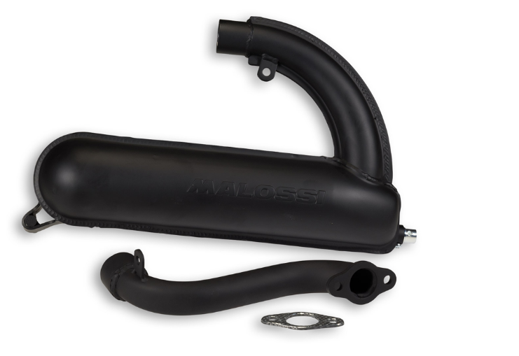 Marmitta racing MALOSSI "Power Classic Exhaust" per Vespa 50