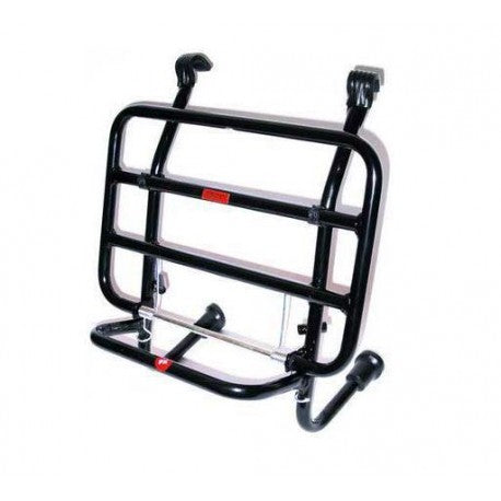 Portapacchi anteriore nero per VESPA 50 SPECIAL PRIMAVERA VNA VBB VBA SUPER SPORT GTR RALLY PX PE XL