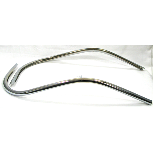 Bordo Scudo Cromato Tubolare a 2 Pezzi per VESPA 125 cc.TS - VESPA 180 SS 180 200 RALLY