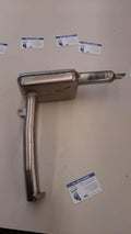 Marmitta nichelata opaca per VESPA 125 V11T V12T per Faro basso cambio a bacchetta Hoffmann