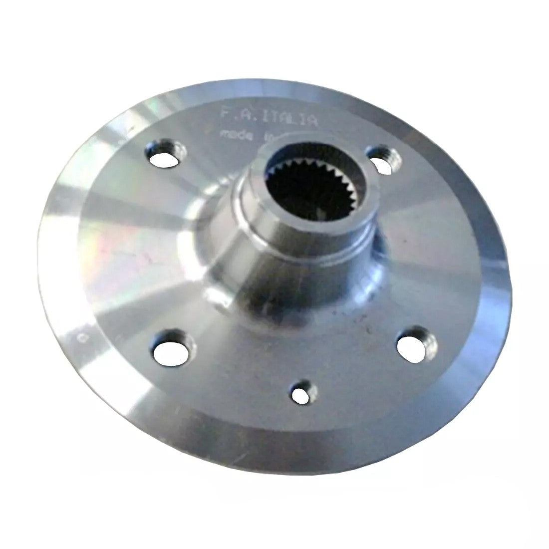 Flangia asse porta tamburo ruota posteriore per VESPA N L 50 90 125 cerchio chiuso ruota 9 pollici