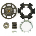 Coppia trasmissione Campana frizione PINASCO 26270949 Z 24 72 denti dritti per VESPA 50 special