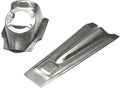 Nasello calandra musetto copristerzo in lamiera per stemma quadrato VESPA 50 90 125 SS N L R VMA1T