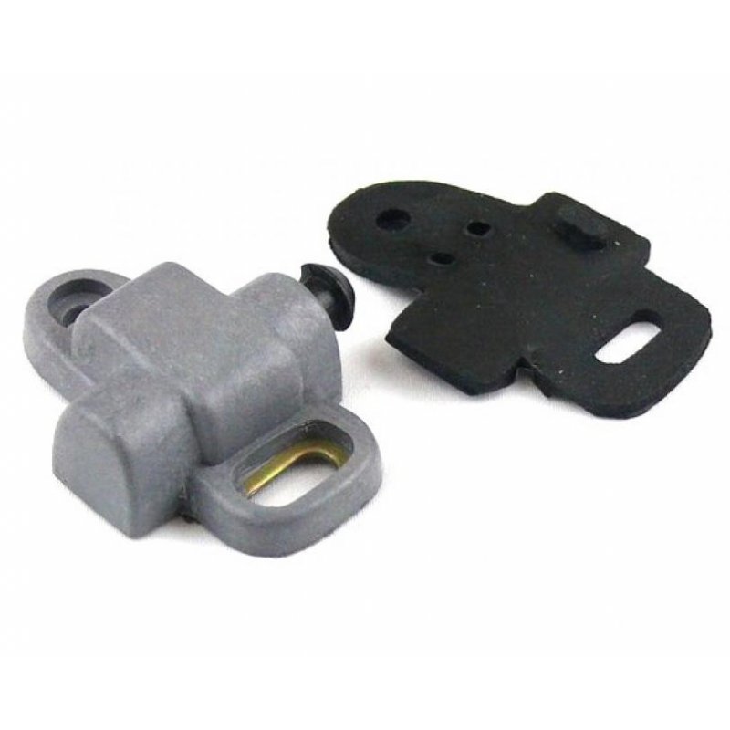 Interruttore stop pedale freno completo grigio grande contatto aperto per VESPA VNB2 GTR RALLY