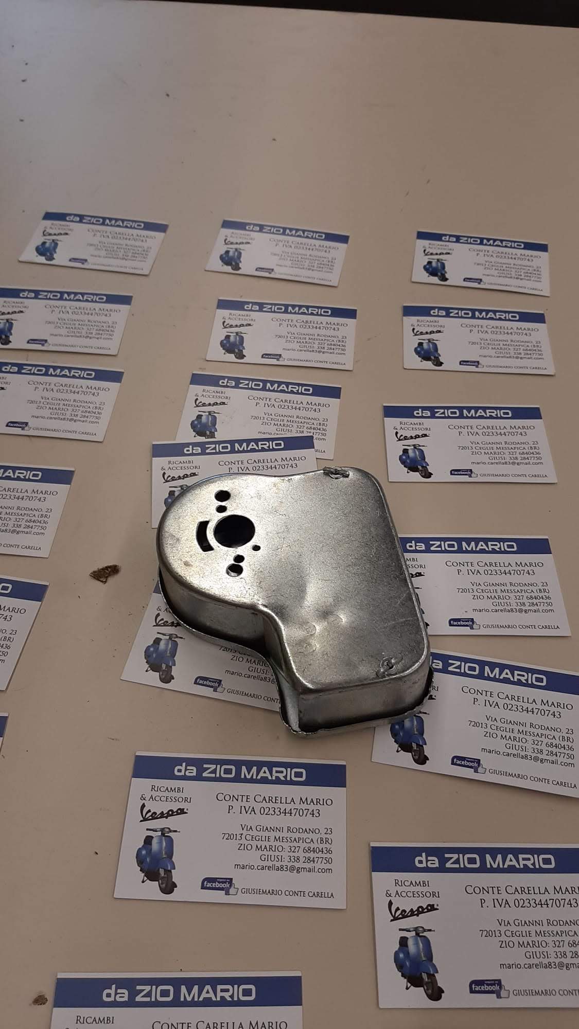 Filtro aria carburatore 16.16 16.10 completo in metallo per VESPA 50 90 N L R SPECIAL