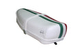 Sella SPORTIVA BIANCA con BANDIERA ITALIANA LUNGA per VESPA 50 SPECIAL