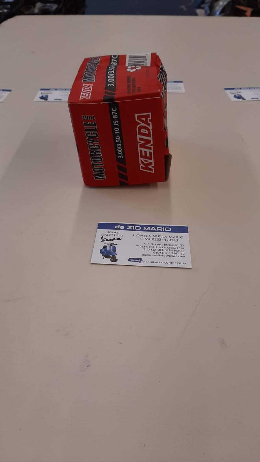 Camera d'aria KENDA 3.00 3.50 X 10