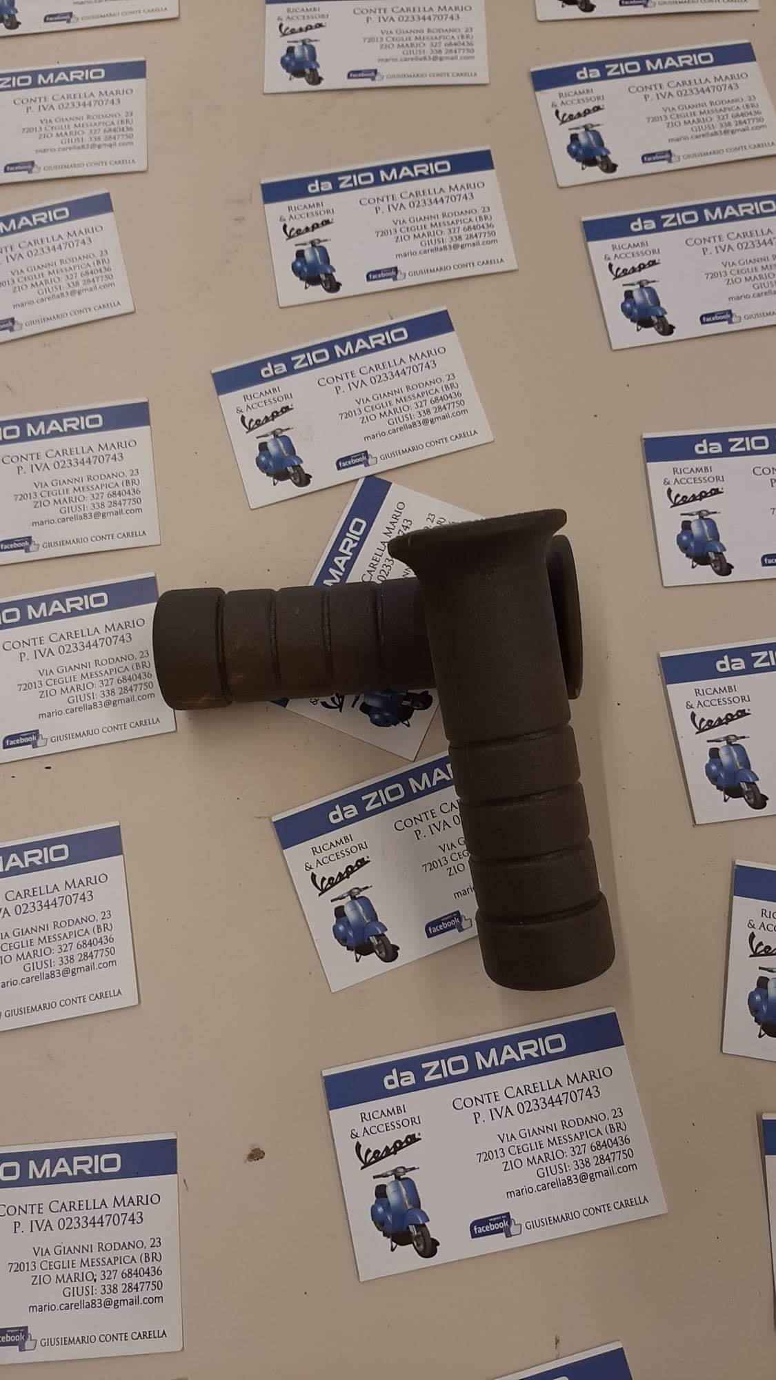 MANOPOLE grigie per VESPA PK 50 125 PK HP HP4 FL2 125 FL2