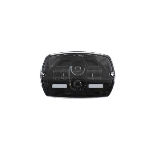 FANALE COMPLETO ANTERIORE 12v EVOK IRON LED PER PIAGGIO VESPA 50 SPECIAL