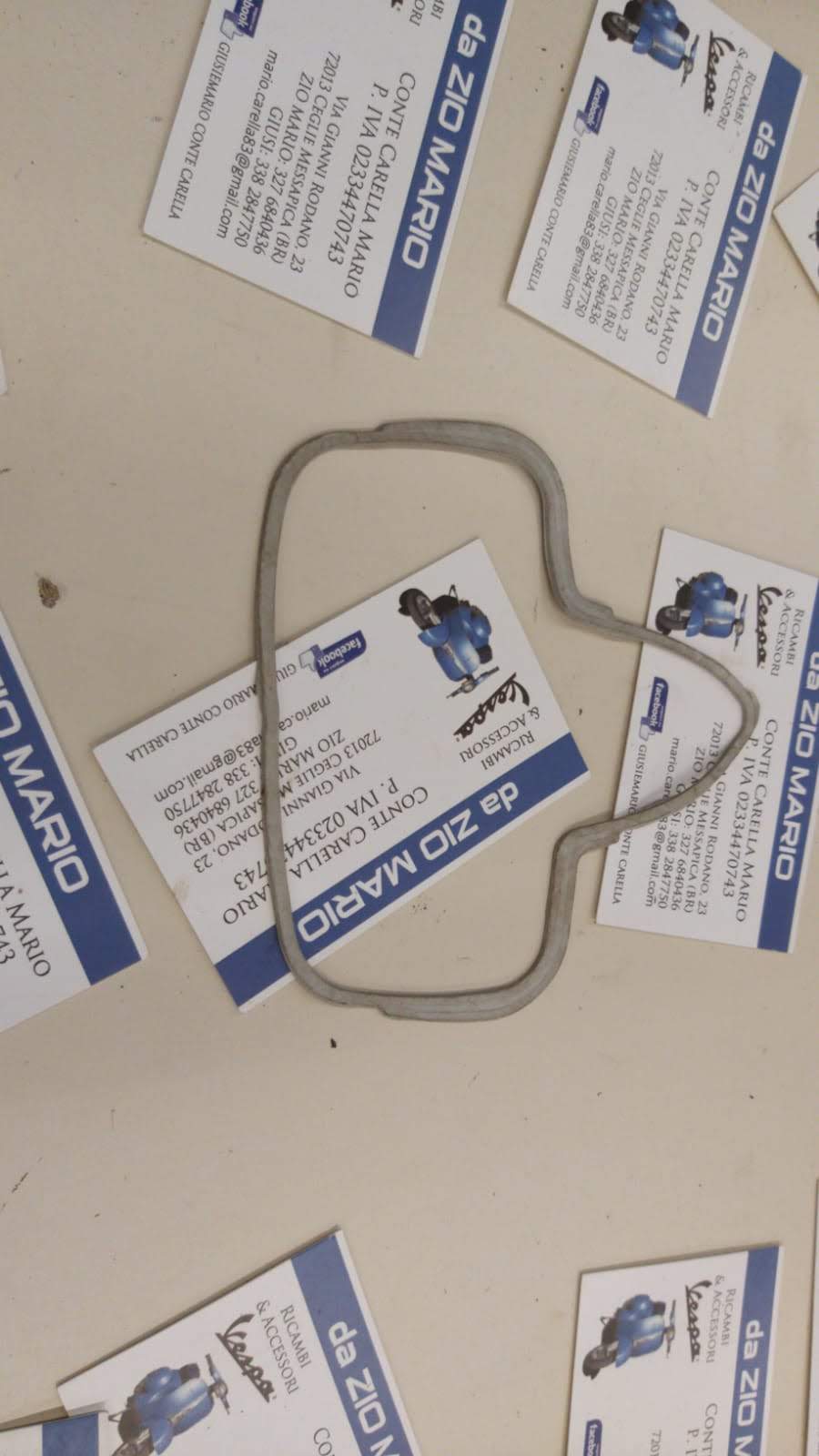 Guarnizione Interna Fanalino posteriore per VESPA 125 150 cc.