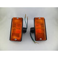 Coppia Frecce Anteriori Arancio per VESPA PX 80 100 125 150 200 E ARCOBALENO ETS T5 PK S AUTOMATICA