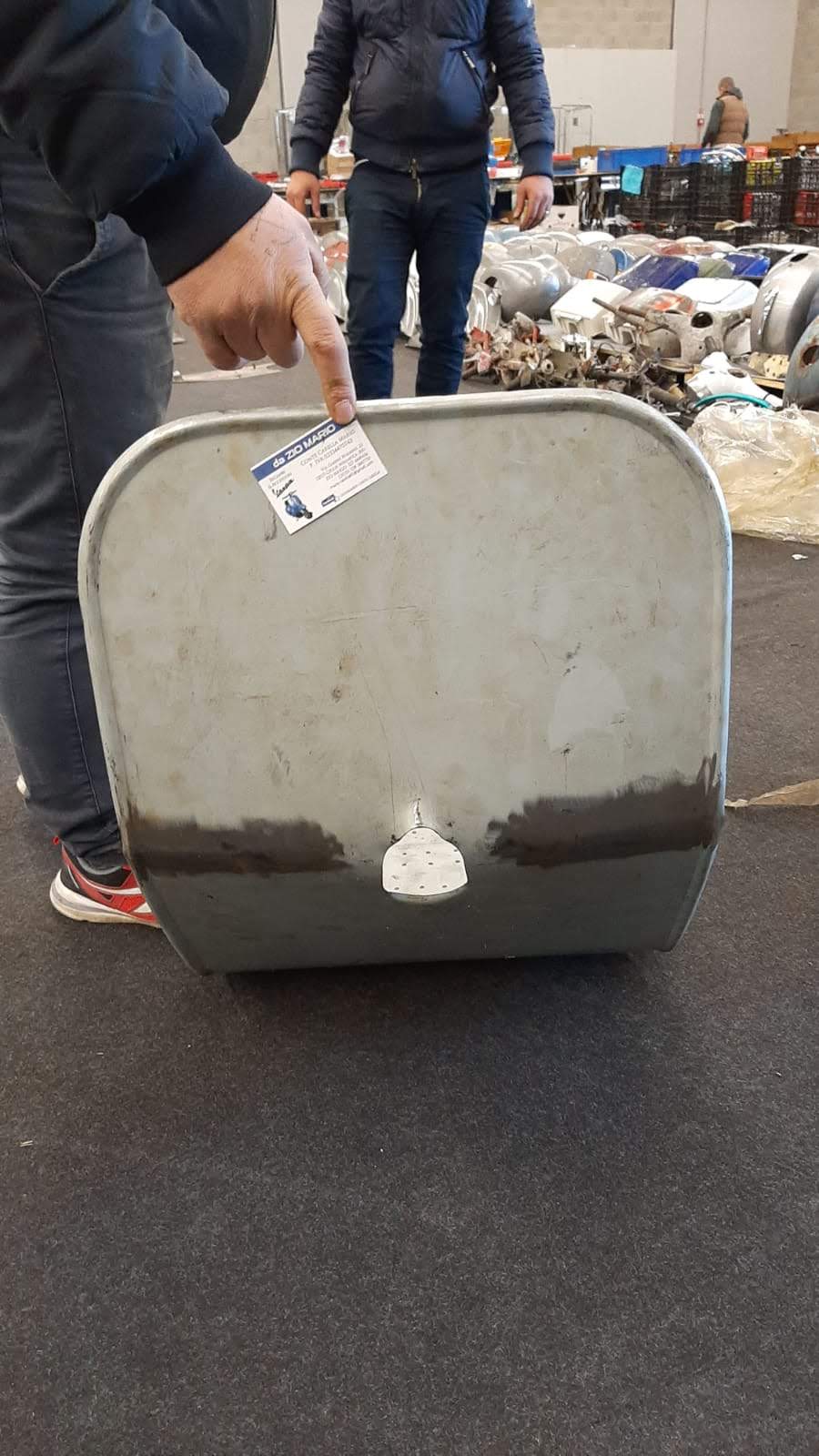 Scudo completo di pedana e di rinforzi adattabile per VESPA 125 150 V30T V33T VM1T VM2T VN1T U VU1T