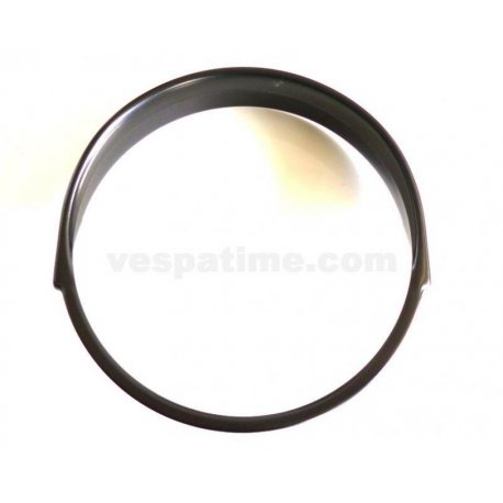 Cornice ghiera faro fanale anteriore nera per VESPA 50 125 PK XL