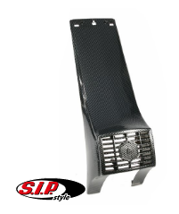 Nasello calandra CARBON LOOK VESPA PX PE prima serie con e senza frecce con chiave sul manubrio