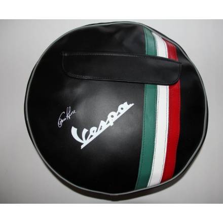 Copri Ruota di SCORTA con bandiera italiana da 10 polici per TUTTE VESPA