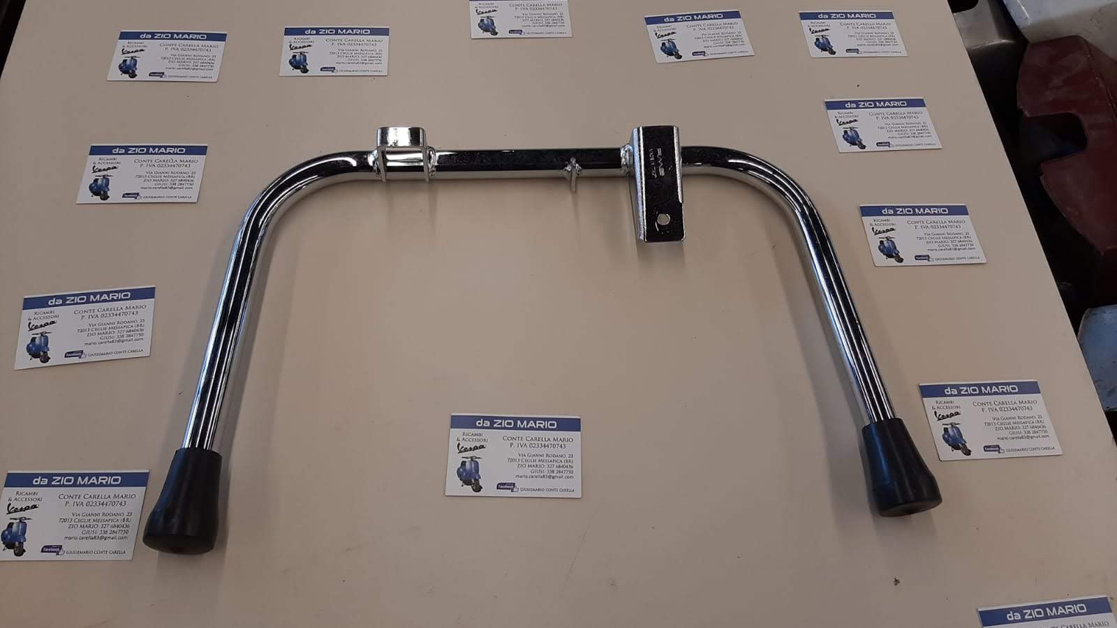 Cavalletto Cromato per VESPA PX PE 80 125 150 200 Arcobaleno