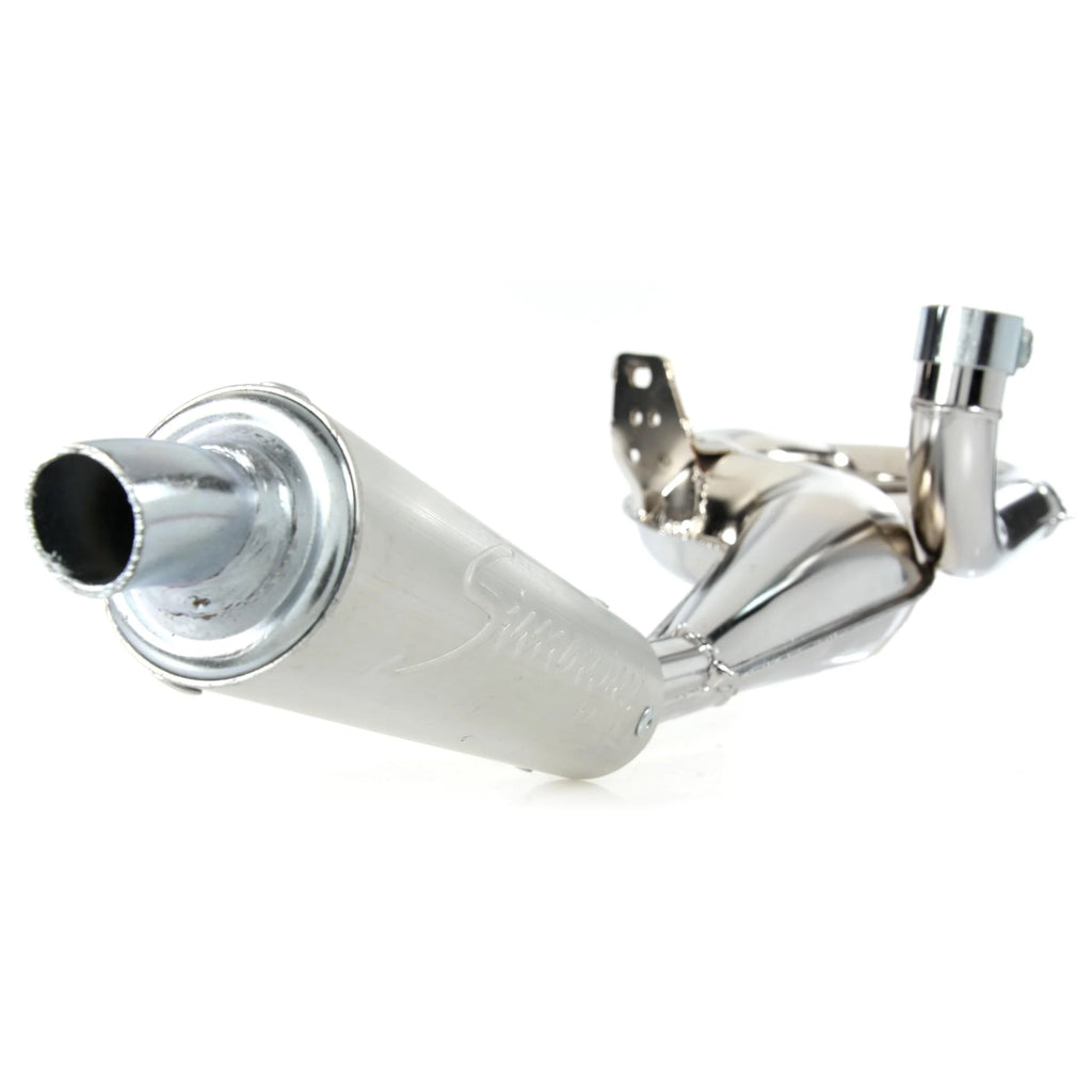 Marmitta serpentone SIMONINI cromata Vespa SPRINT TS PX
