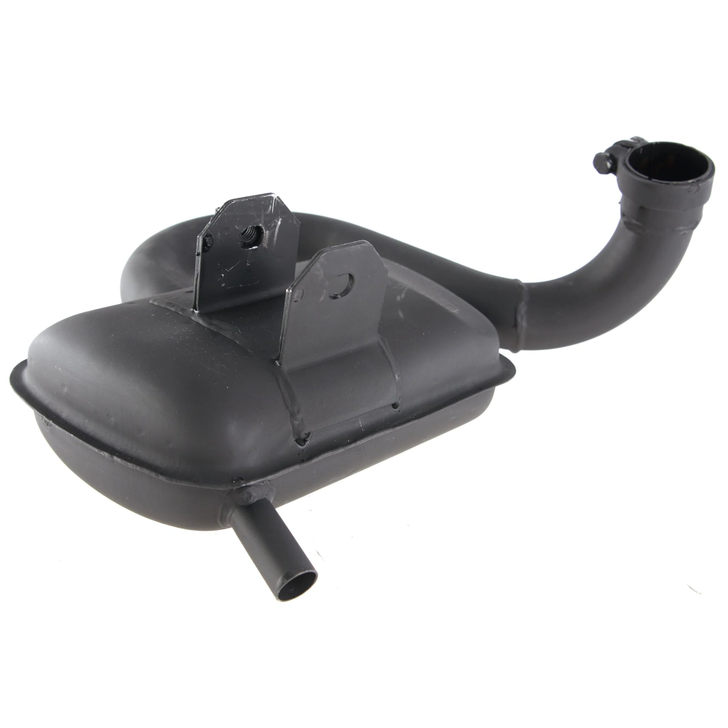 Marmitta nera Vespa PX PE 80 125 150 TS SPRINT VELOCE GTR