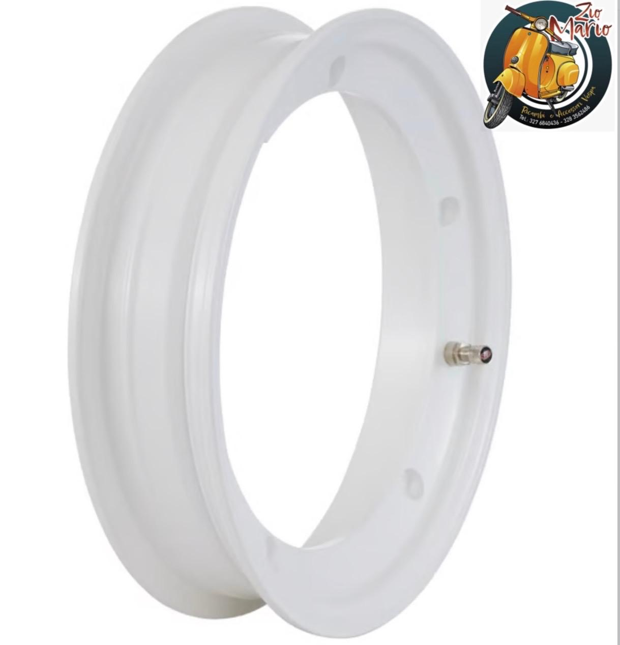 Cerchio tubeless SIP 81069100 BIANCO per pneumatici 3.00 3.50 - 10