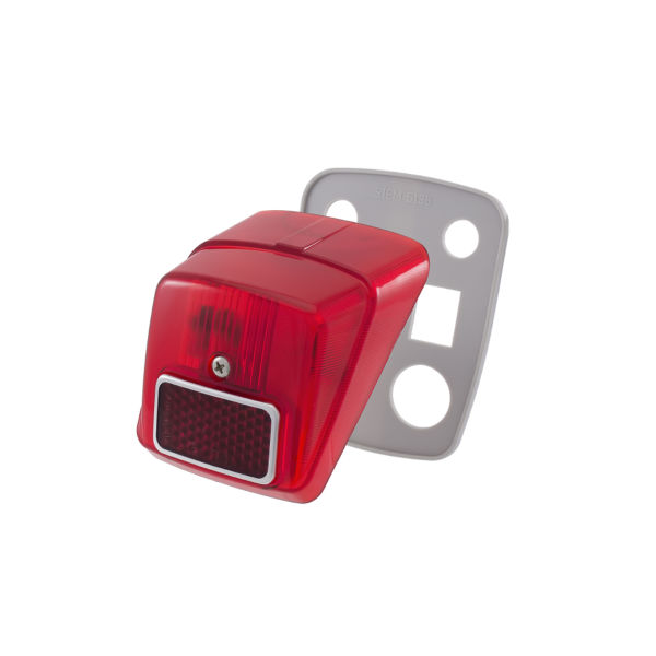 FANALINO POSTERIORE SIEM GUARNIZIONE Vespa 50 N L R FARO TONDO