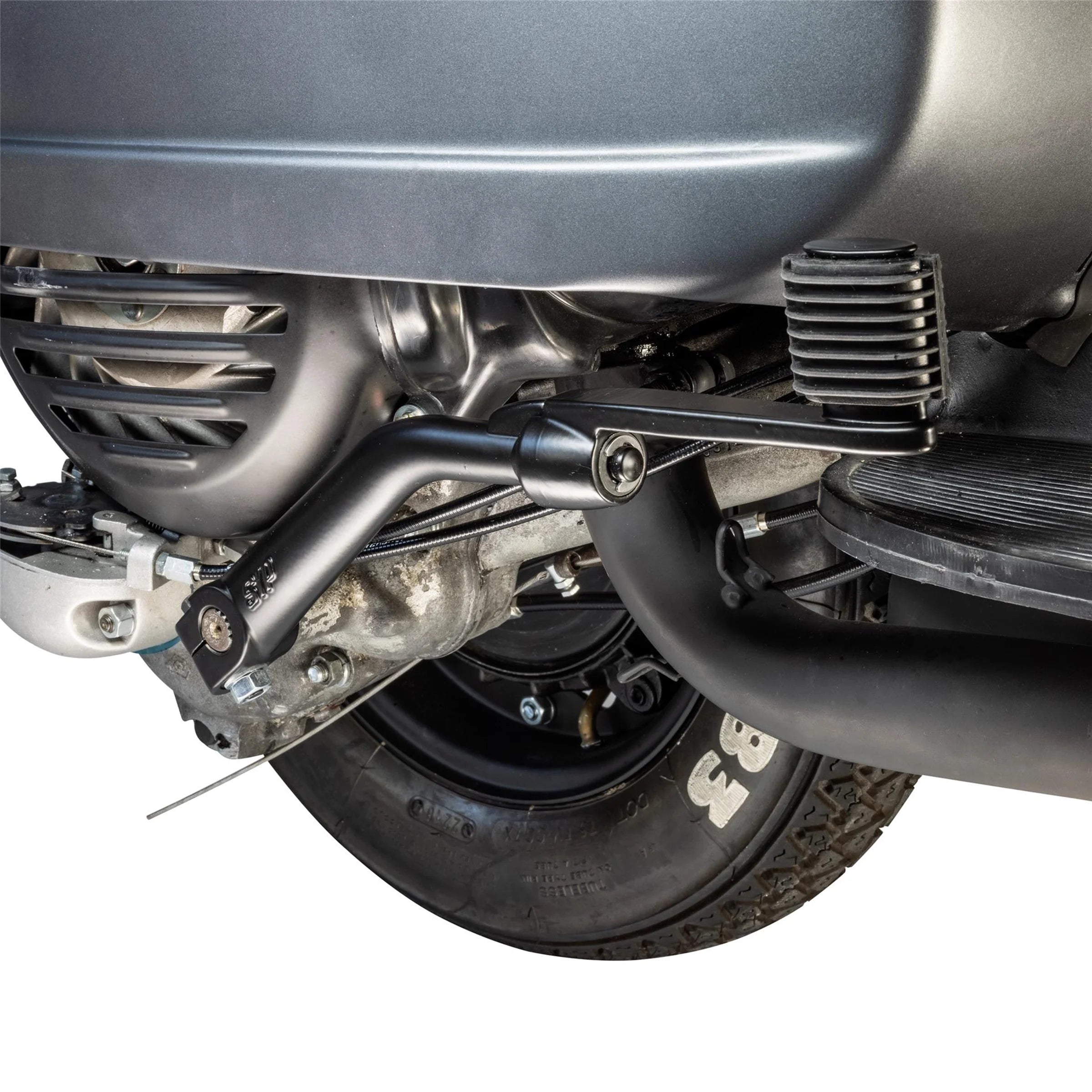 Leva accensione pieghevole SIP per vespa px NERA