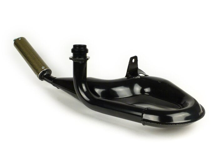 Marmitta serpentone SIMONINI NERA Vespa PX 125 T5