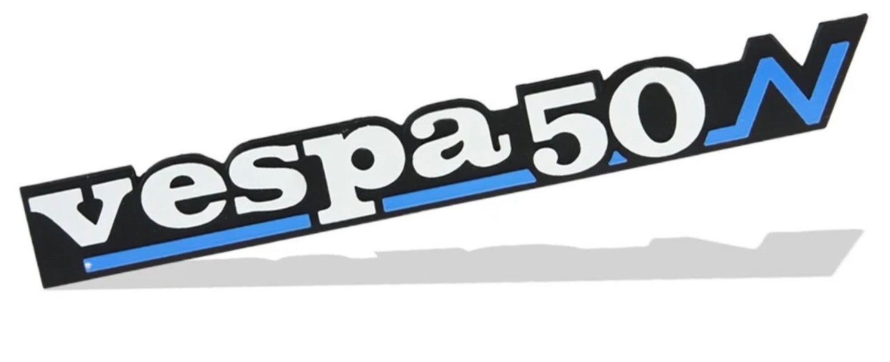 Scritta sul coperchio laterale PK