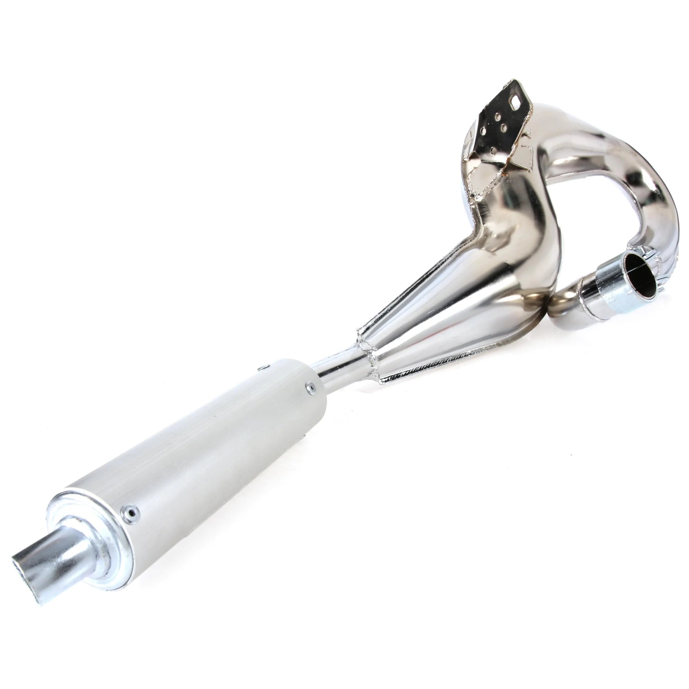 Marmitta serpentone SIMONINI cromata Vespa SPRINT TS PX
