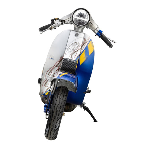 cavalletto LATERALE NERO per vespa PX e vesponi SIP STILE