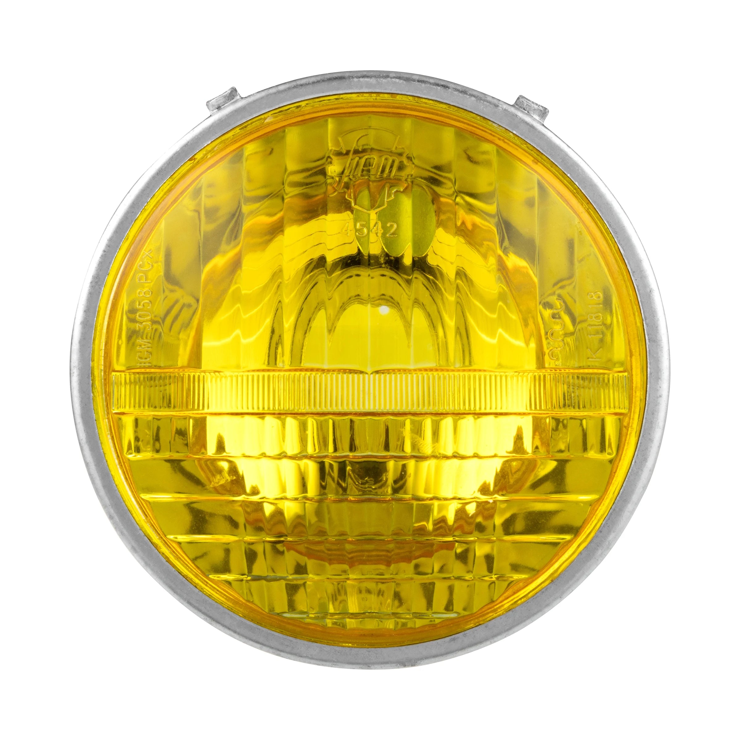 Fanale SIEM rotondo vespa 50 giallo impanato