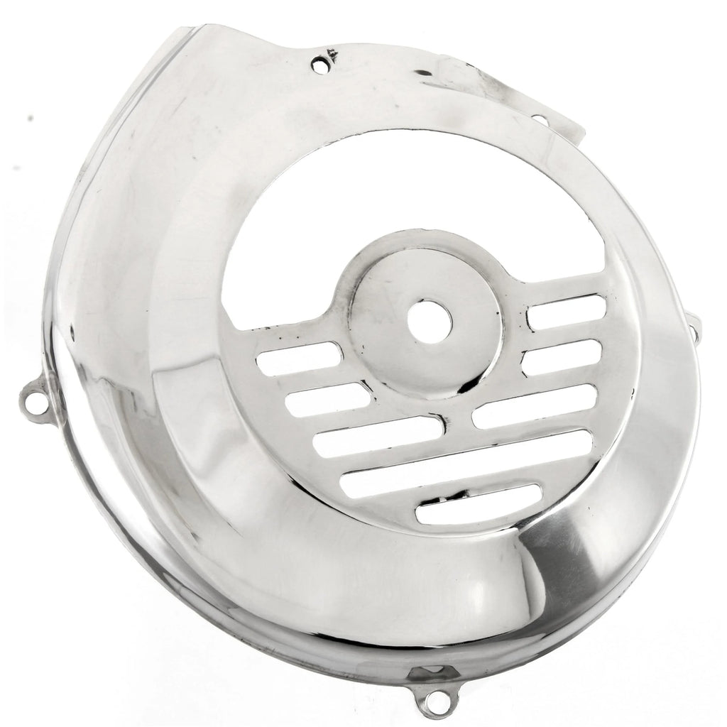 Copriventola cromata Vespa 50 prima serie sportellino piccolo dal 1963 al 1965