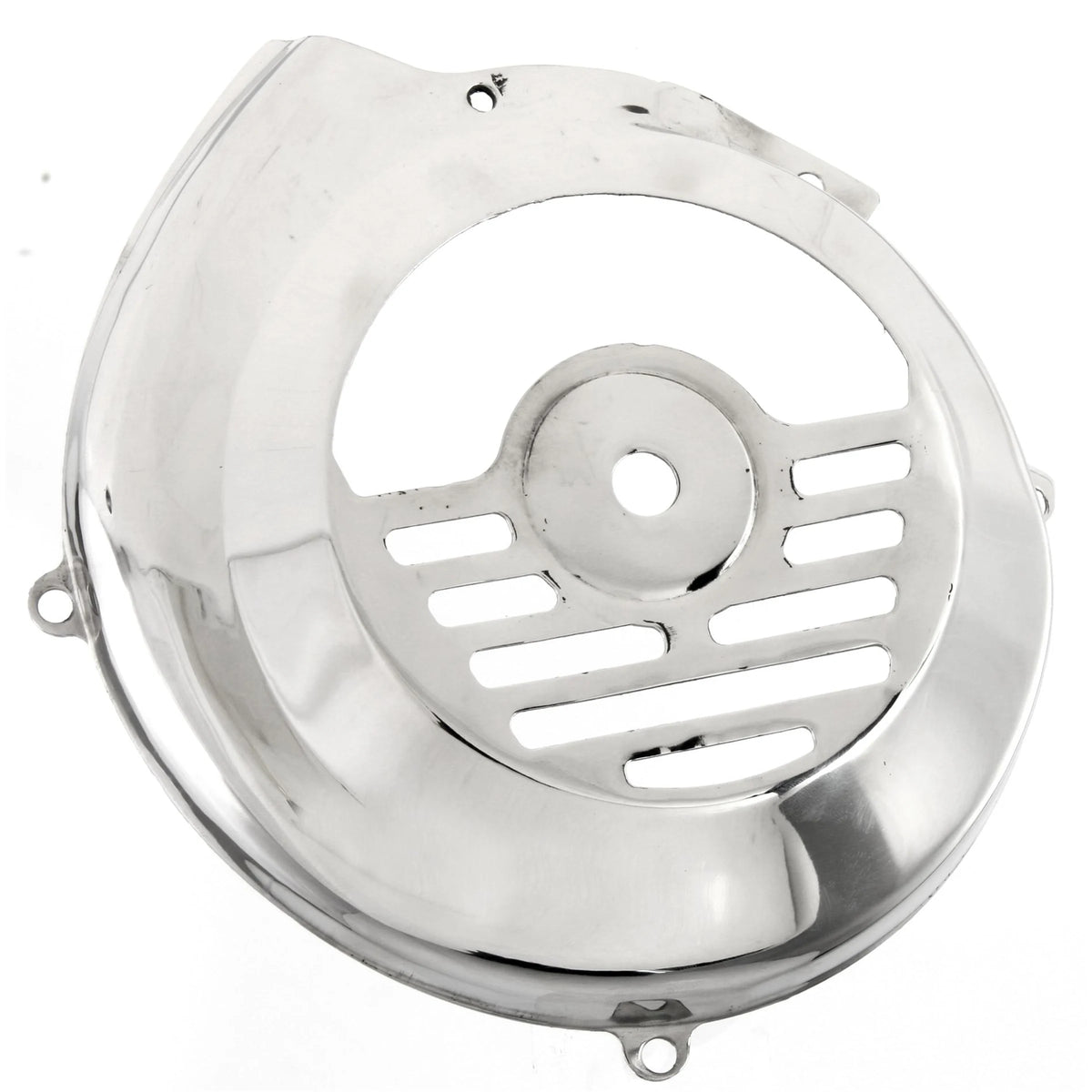 Copriventola cromata Vespa 50 prima serie sportellino piccolo dal 1963 al 1965